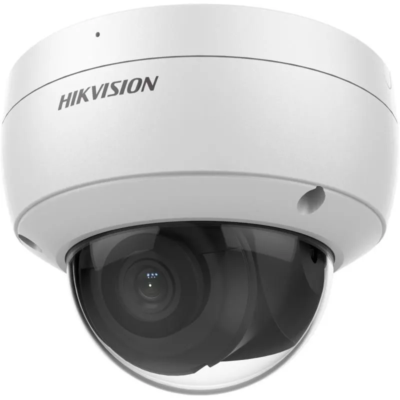 Hikvision DS-2CD2123G2-IU(2.8mm)(D) 2 Megapixel Dome IP Kamera · AcuSense KI Fehlalarmfilter · für den Innen- und Außenbereich · 120dB echtes WDR