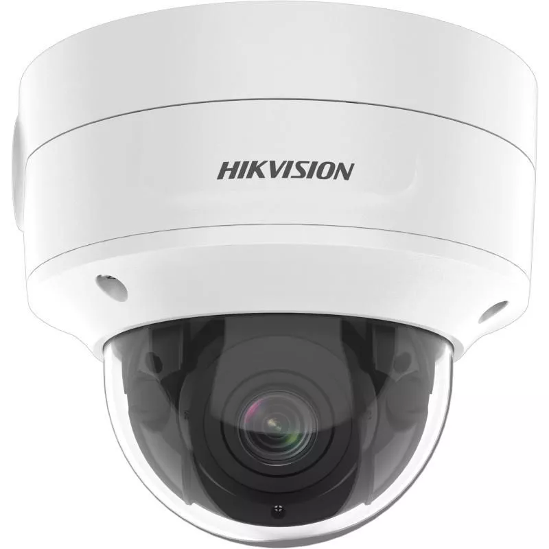 Hikvision DS-2CD2726G2-IZS(2.8-12mm) 2 Megapixel Dome IP Kamera · AcuSense KI Fehlalarmfilter · für den Innen- und Außenbereich · 120dB echtes WDR