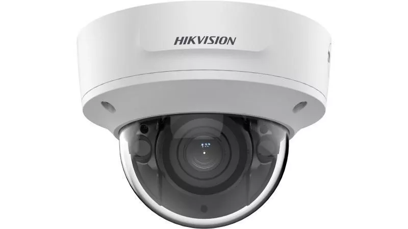 Hikvision DS-2CD2726G2T-IZS(2.8-12mm)(C) 2 Megapixel Dome IP Kamera · AcuSense KI Fehlalarmfilter · für den Innen- und Außenbereich · 120dB echtes WDR