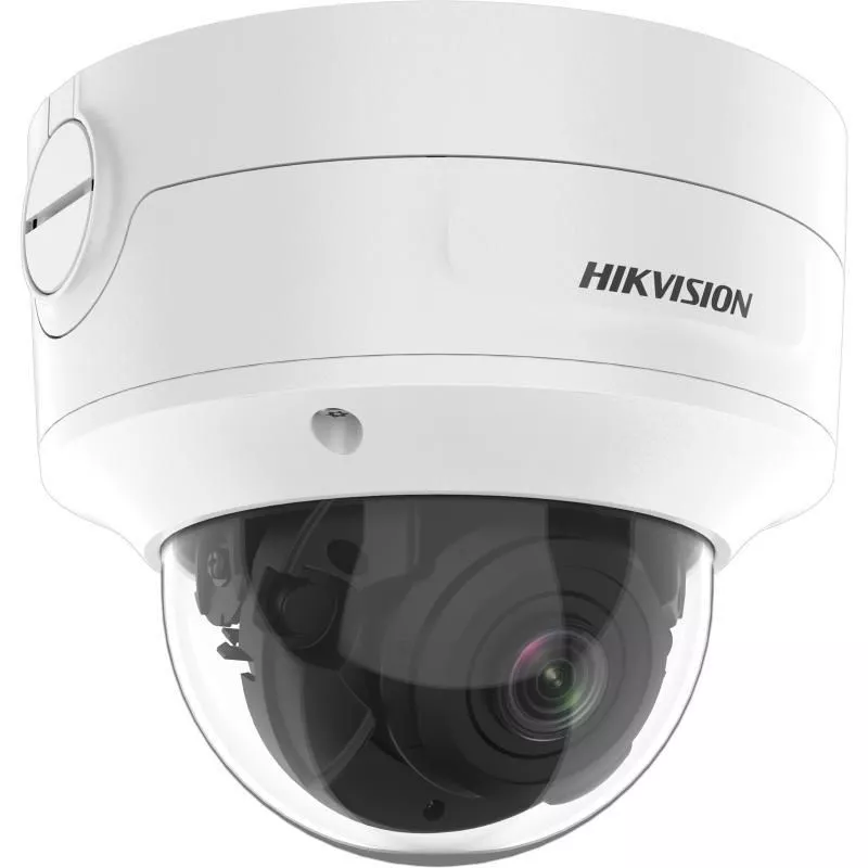 Hikvision DS-2CD2746G2-IZS(2.8-12mm) 4 Megapixel Dome IP Kamera · AcuSense KI Fehlalarmfilter · für den Innen- und Außenbereich · 120dB echtes WDR