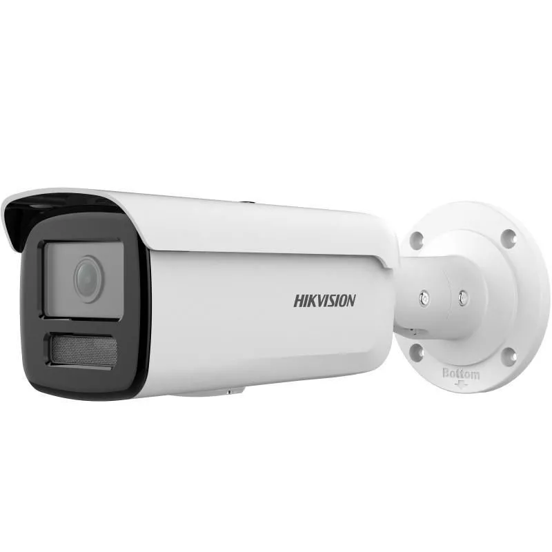 Hikvision DS-2CD2T26G2-2I(2.8mm) 2 Megapixel Bullet IP Kamera · AcuSense KI Fehlalarmfilter · für den Innen- und Außenbereich · 120dB echtes WDR