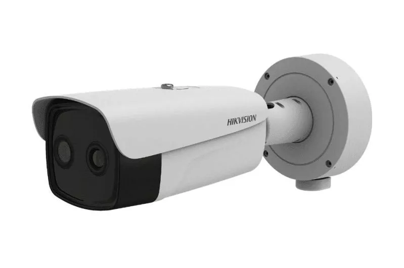 Hikvision DS-2TD2637T-10/P Bi-Spektrum (Thermal + Optisch) IP Wärmebild Kamera · bis zu 902 m Detektionsreichweite