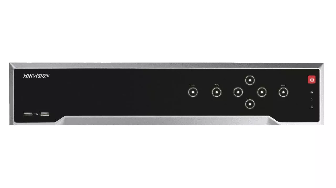 Hikvision DS-7716NI-I4/16P(B) 12 Megapixel 16-Kanal NVR · POS-Integration · 16 Anschlüsse für PoE integriert